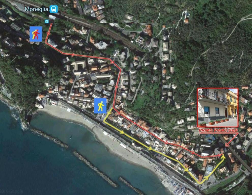 Primo Piano Bed & Breakfast Moneglia Exterior photo